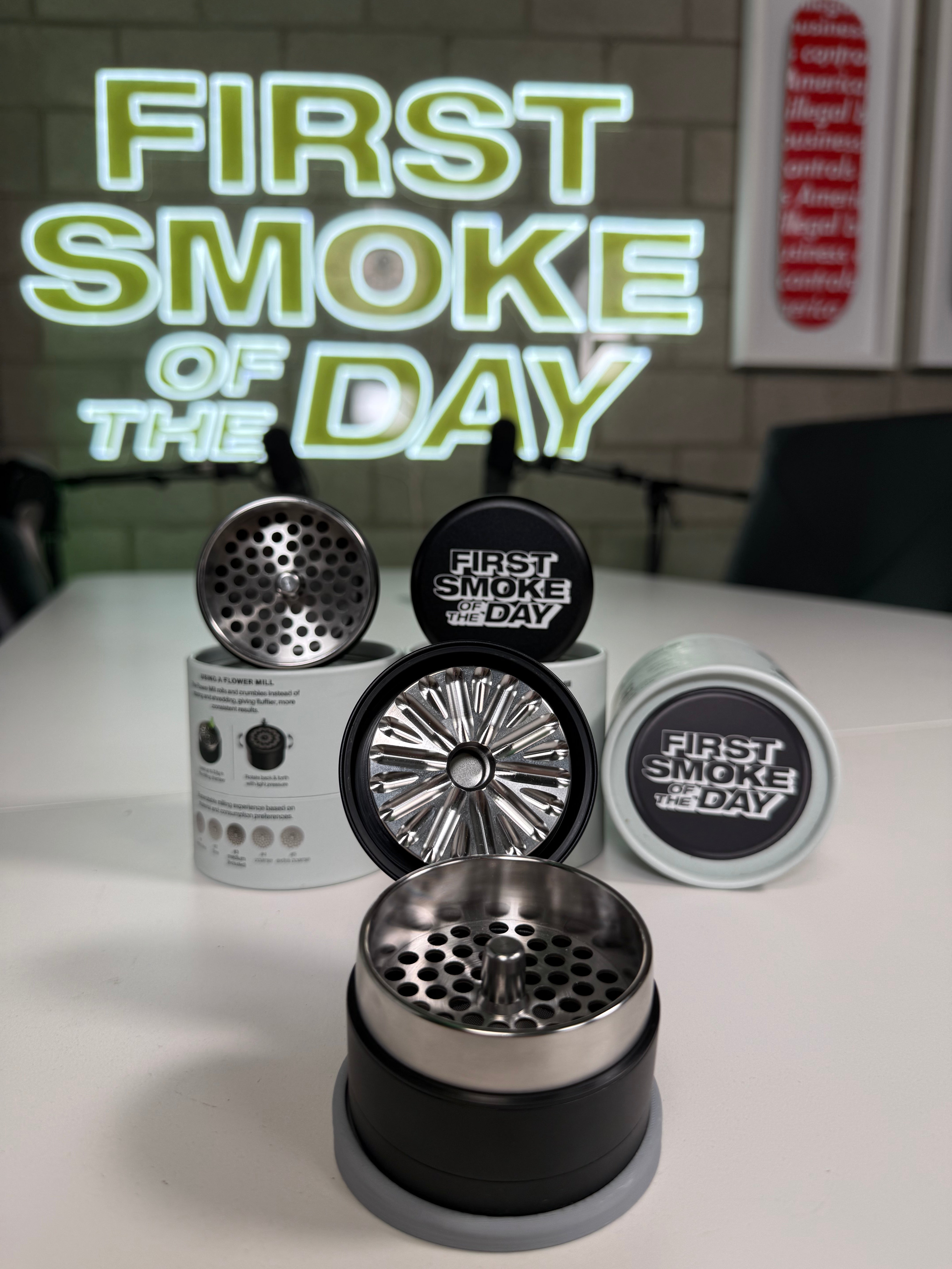 FlowerMill 2.5" Premium Grinder SPECIAL COLLABORATION